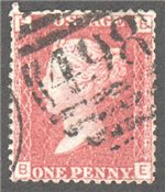 Great Britain Scott 33 Used Plate 113 - BE